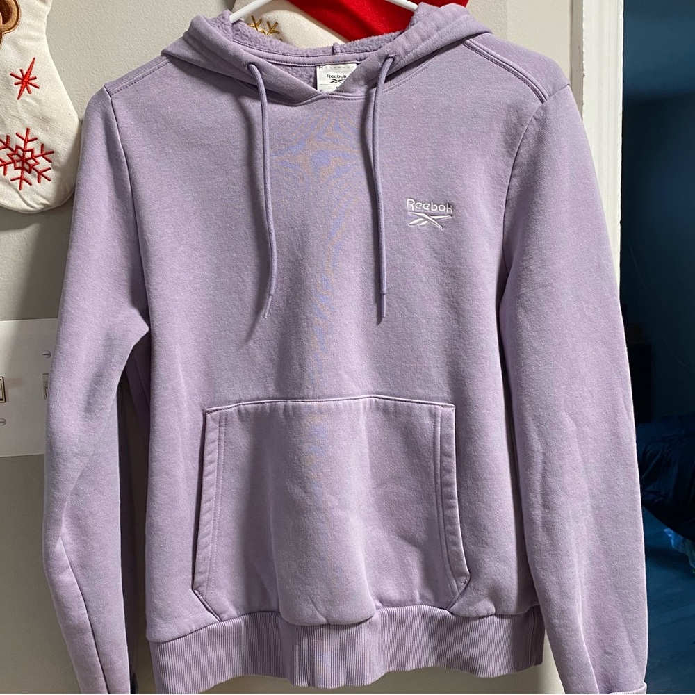 Reebok Lavender Pullover Hoodie